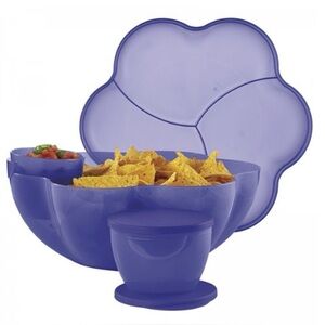 New Tupperware Chip n Dip Set